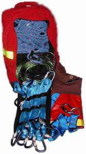 Rucksack mit Seil